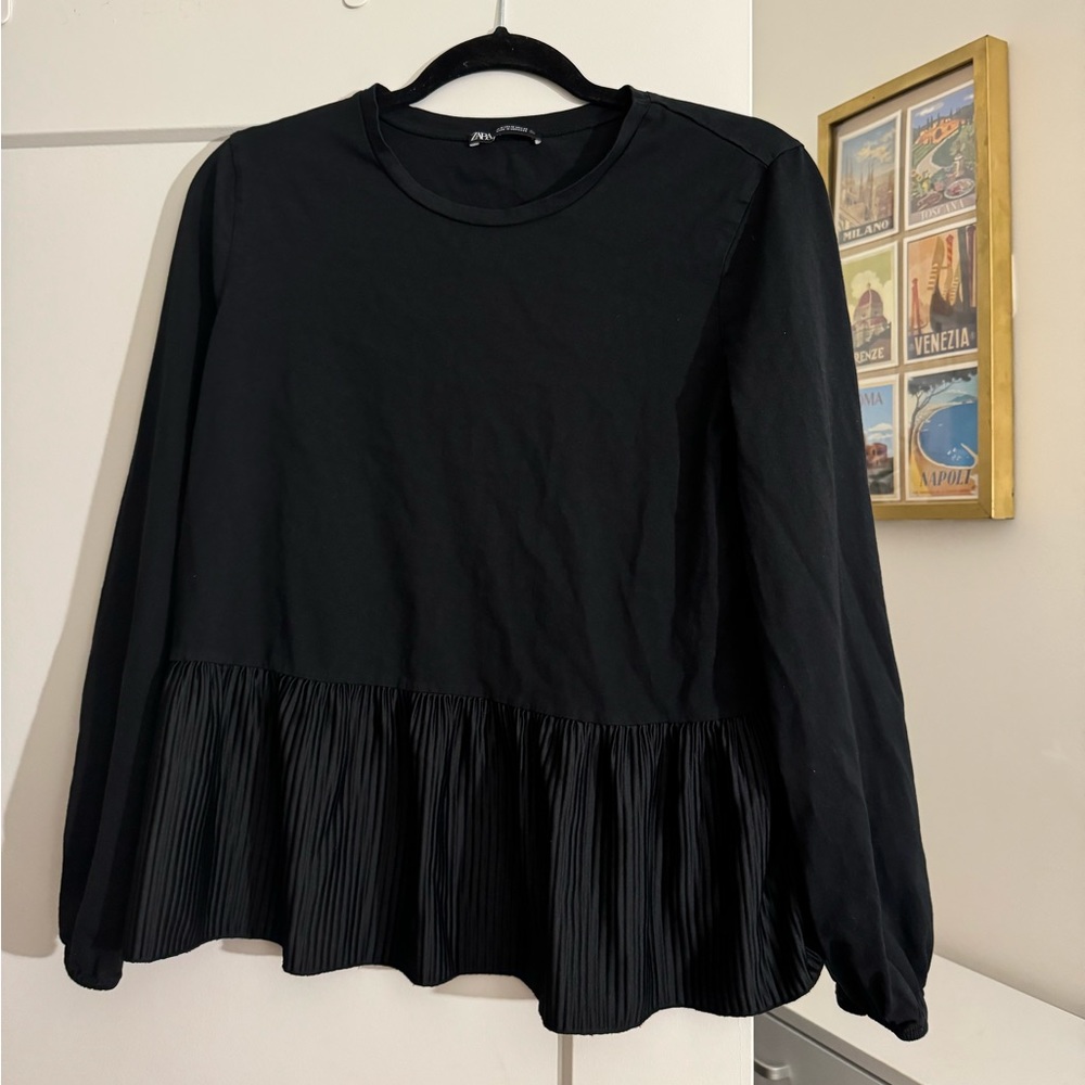 Black Zara Blouse